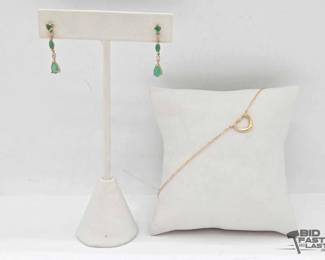 808  10kt Gold Jewelry 1.8g