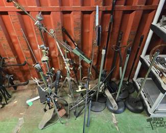 6506  Microphone Stands, Cymbal Stands