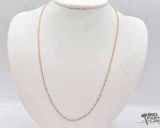 728  14kt Gold Chain 3.5g