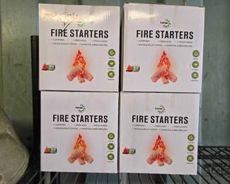 3536  4 Boxes of Fire Starters