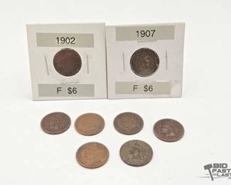 1606  United States Indian Head Pennies