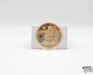 1910  Cook Islands Commemorative Gold Token