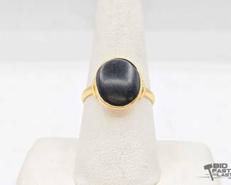604  18kt Gold Ring 3.7g