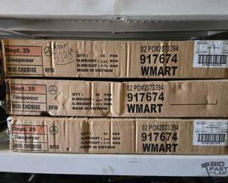 5098  3 Boxes of Sleepwear