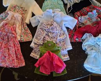 Handmade Doll Clothes And Blanket Set
