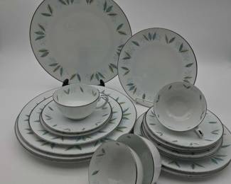 Vintage Fransican Cosmopolitan China Set