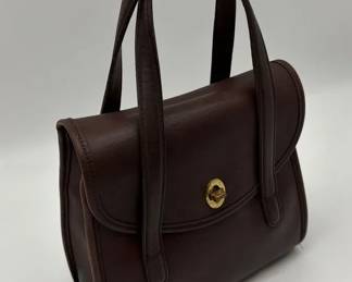 Authentic Vintage Coach Belmont Satchel wReal Authentication Certification