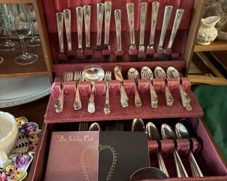 Antique silver plate