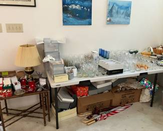 Home decor and glassware