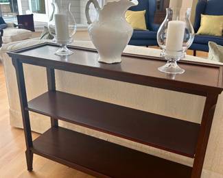 42” wide console table 