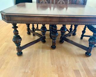 base of dining table 
