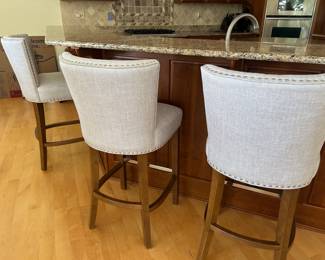 3 barstools (priced separately)