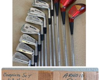 Arnold Palmer forged golf clubs