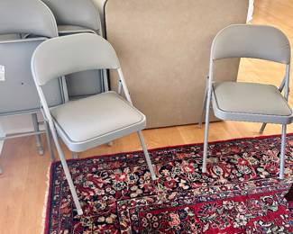 card table & 4 chairs