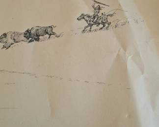 Ace Powell Pencil Drrawing