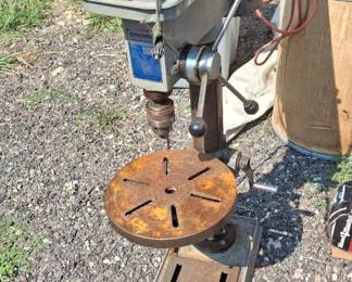Free standing drill press