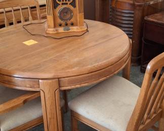 Dining table chairs