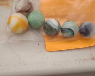 Large group of marbles