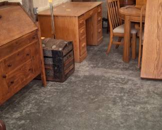Miscellaneous hard wood furniture