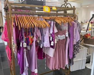 $11 clothing rack includes wooden hanger