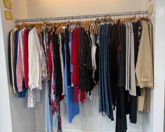 30% off Designer Clothing rack includes wooden hanger