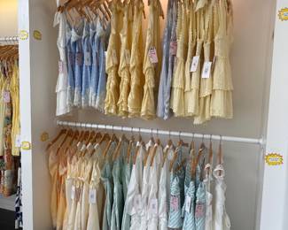 30% off clothing rack includes wooden hanger
