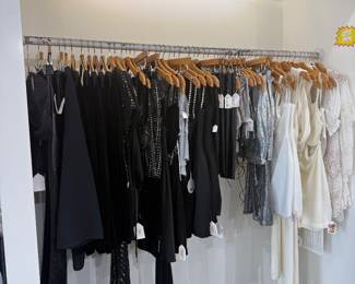 $11 clothing rack includes wooden hanger