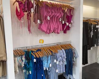 $11 clothing rack includes wooden hanger
