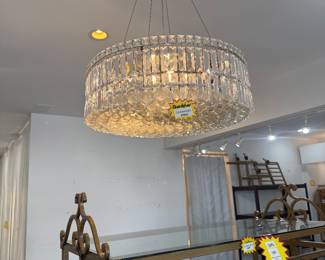 Crystal chandelier 50% off