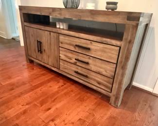 Macy's Canyon Buffet: 64" x 19" x 34"
