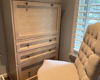 Ballard Designs Eastman Secretary Desk: 52 1/2" x 32" x 17" deep