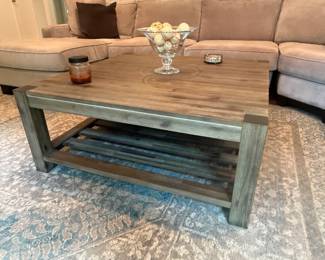 Macy's Canyon Square Coffee Table: 42" x 42"