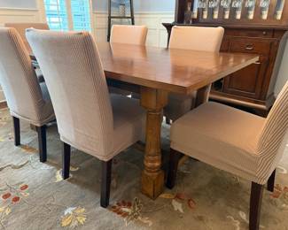 Farmstyle Trestle Dining Table: 40" x 77 1/2"