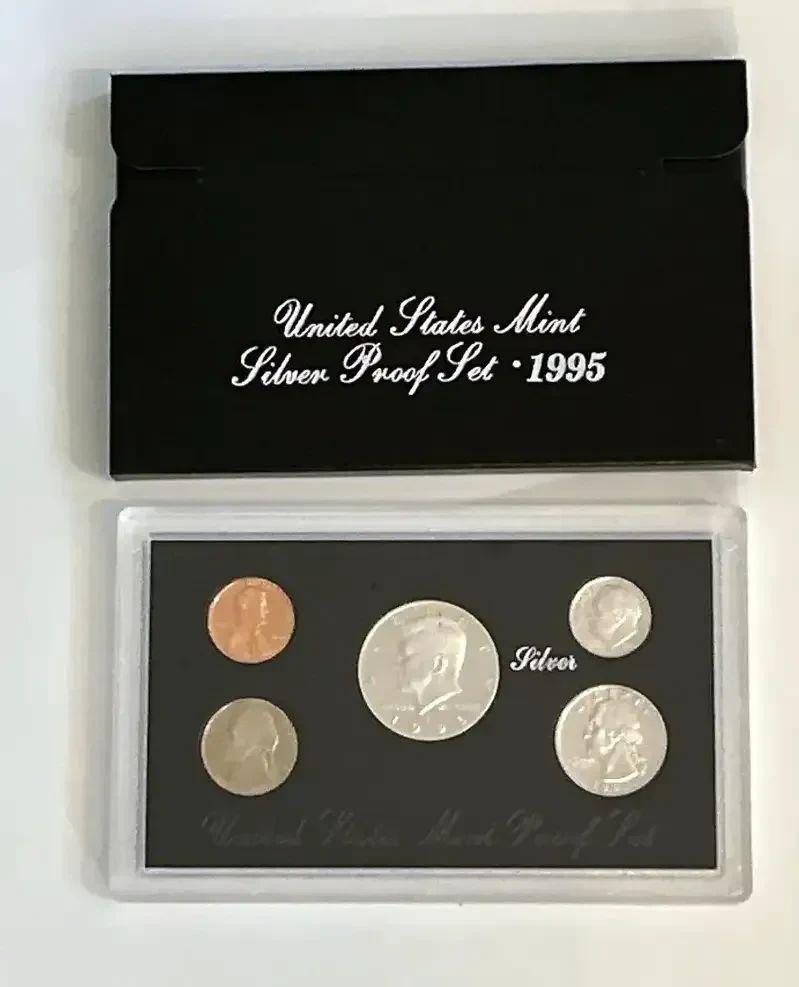  01 1995S US Mint Silver Proof Set