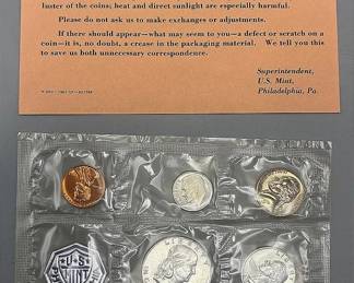 1963 US Mint Proof Coin Set  Philadelphia