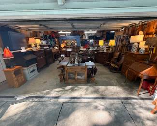 Refinished antique furniture 