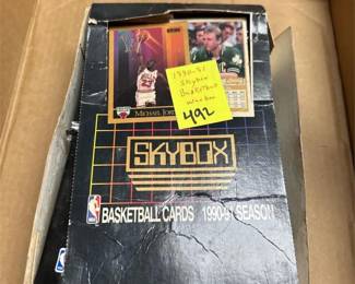 Skybox Basketball 1990-91 Wax Box