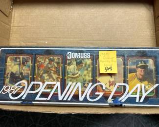 Donruss 1987 Opening Day