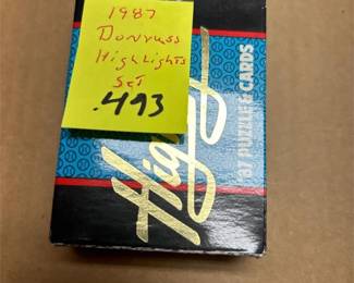 Donruss Highlights 1987