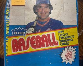 Fleer 1989 Jumbo Wax Packs