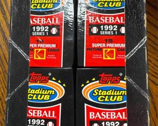 Topps Stadium Club 1992 Baseball Wax Packs