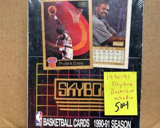 Skybox 1990-91 Basketball Wax Packs