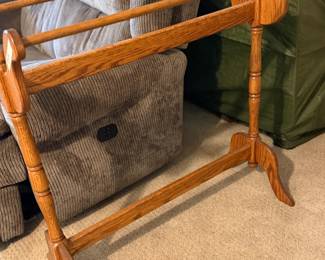 Quilt rack