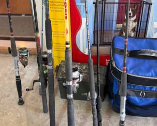 Fishing poles