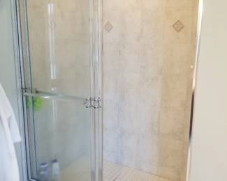Glass shower doors