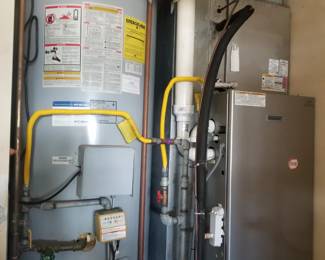 HVAC; 75-gallon GAS hot water heater