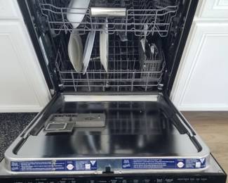 KitchenAid dishwasher with stainless steel interior