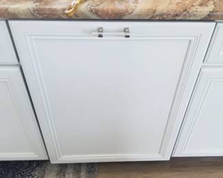 KitchenAid dishwasher with stainless steel interior