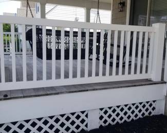 Vinyl railing
