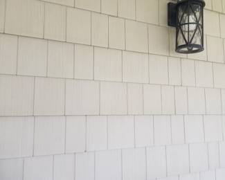 Siding; exterior lights